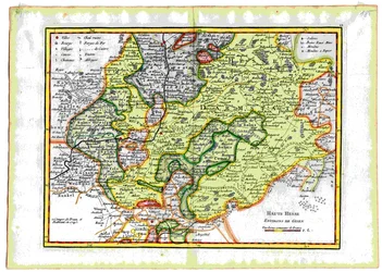 Haute Hesse. Environs de Gisen